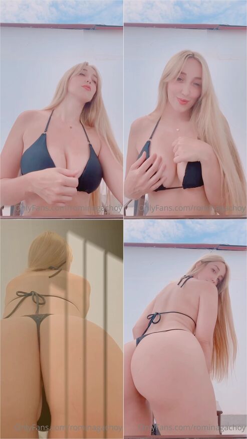ROMINA GACHOY – SEXY BIKINI Y BUEN CULITO EN ONLYFANS