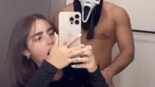 Angela Alvarez – Scream Mask Fantasy Scene Goes Viral