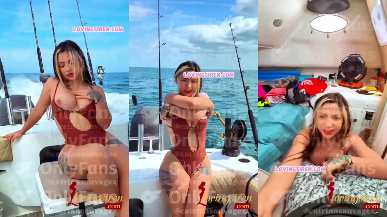Catrina Sauvagex – Hoy me enseñan a pescar y a follar OF
