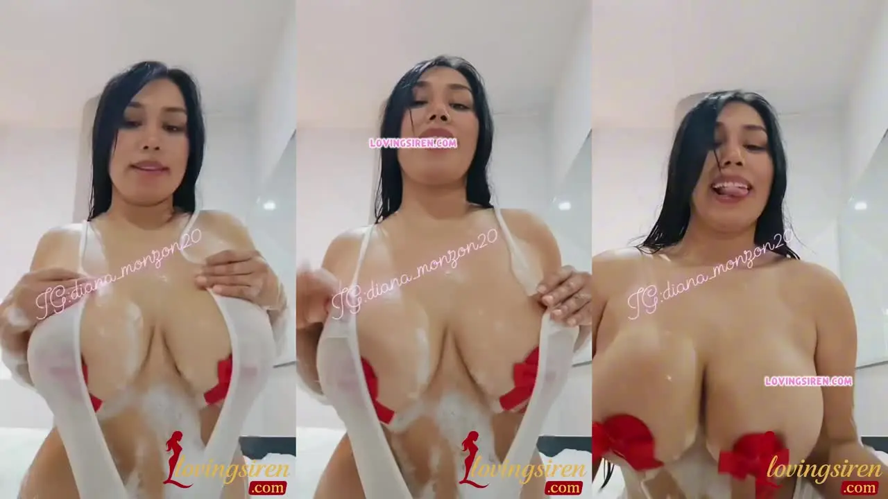 Diana Monzon – tiktoker nos baila en politos mojados telegram