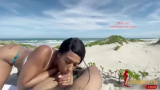 Jaaden Kyrelle enciende la playa en una sex tape bajo el sol