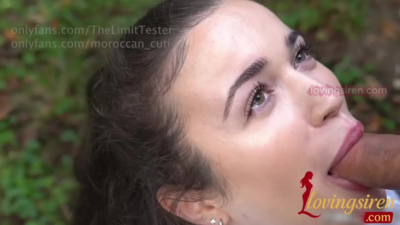 Moroccan_cutie se aventura con un blowjob al aire libre que enciende la brisa