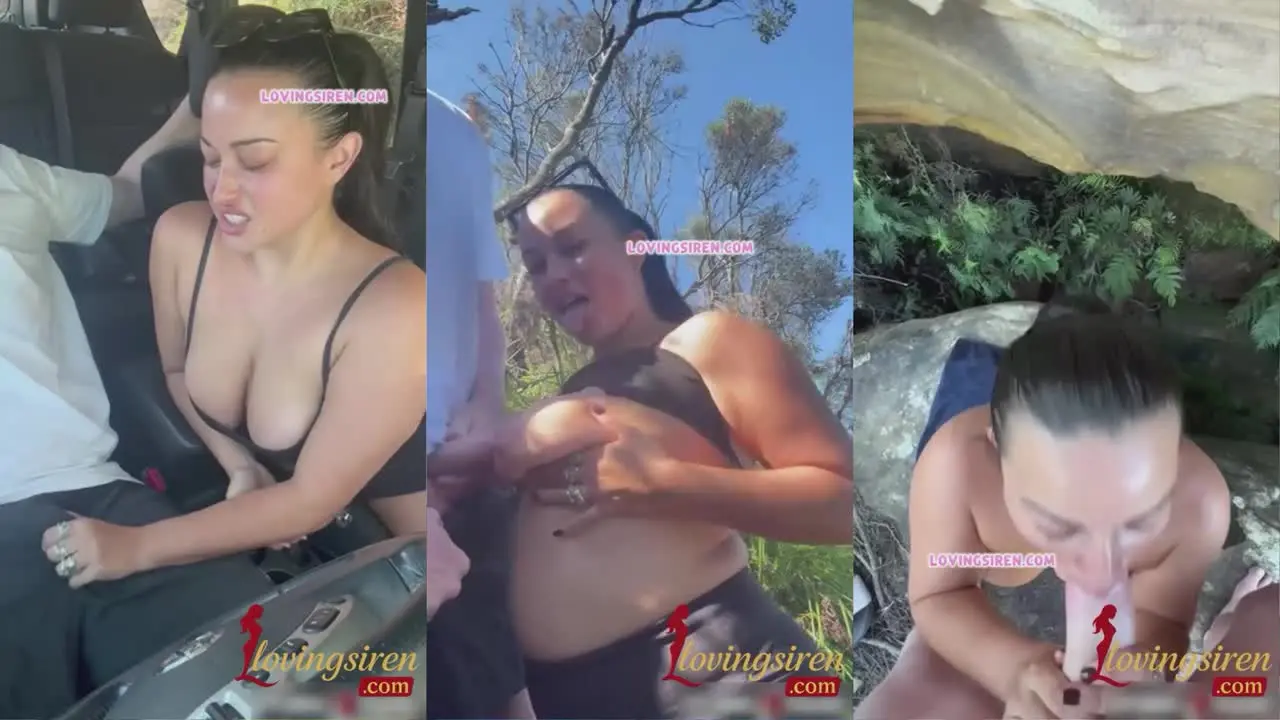 Mwc666 morena de cabello oscuro sextape al aire libre con coqueteo