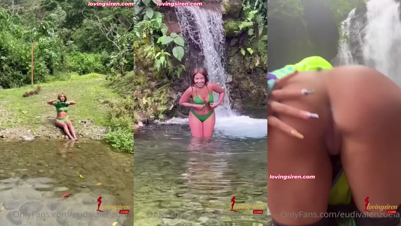 EUDIMAR VALENZUELA – ONLYFANS – ME DESNUDO EN LA CASCADA XXX