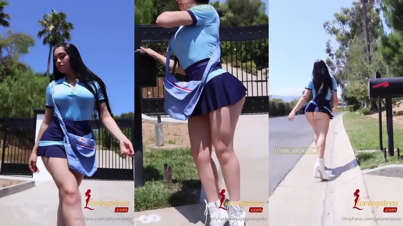 JAILYNE OJEDA – ONLYFANS – SEXY CARTERA SEDUCE A SUS VECINOS XXX