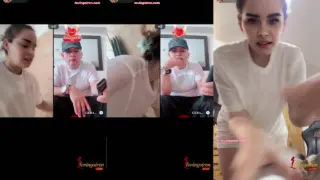 MARIA GRAZIA LA PATITO – RETO TIKTOK POLITOS MOJADOS CON GERALD OROPEZA
