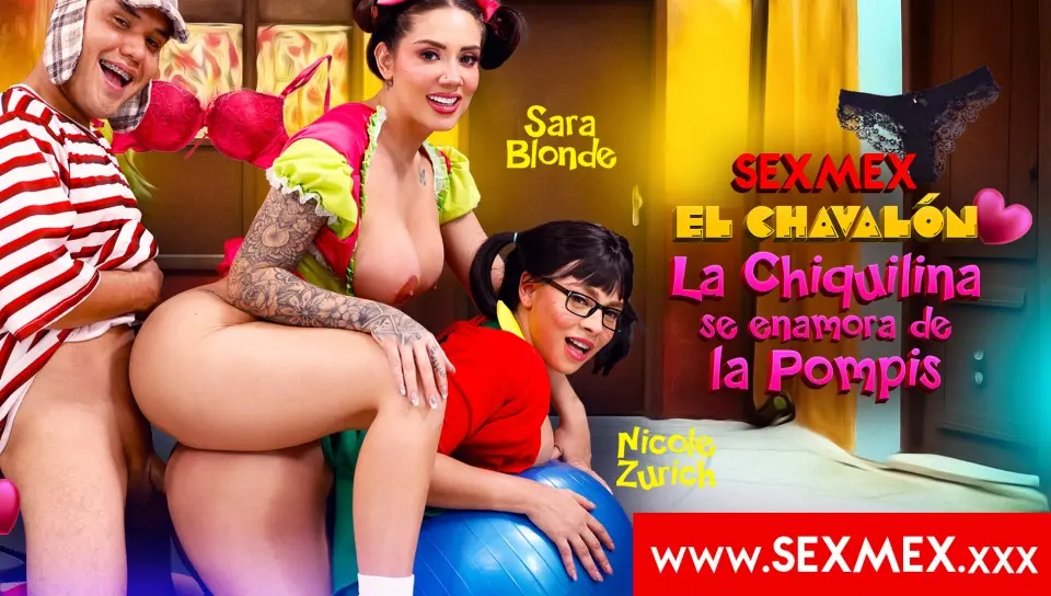 Nicole Zurich & Sara Blonde – LA CHIQUILINA SE ENAMORA DE LA POMPIS
