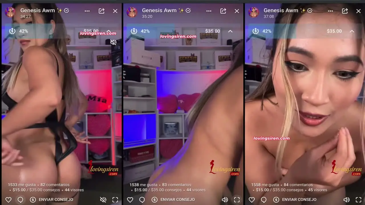 GENESIS AWM – LIVE HOT DESNUDA XXX
