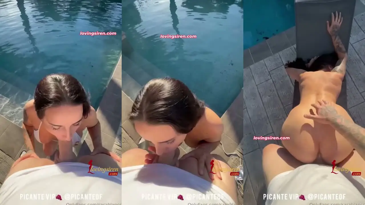 SARABLANCC – VIDEO MAMADA DE POLLA EN LA PISCINA XXX