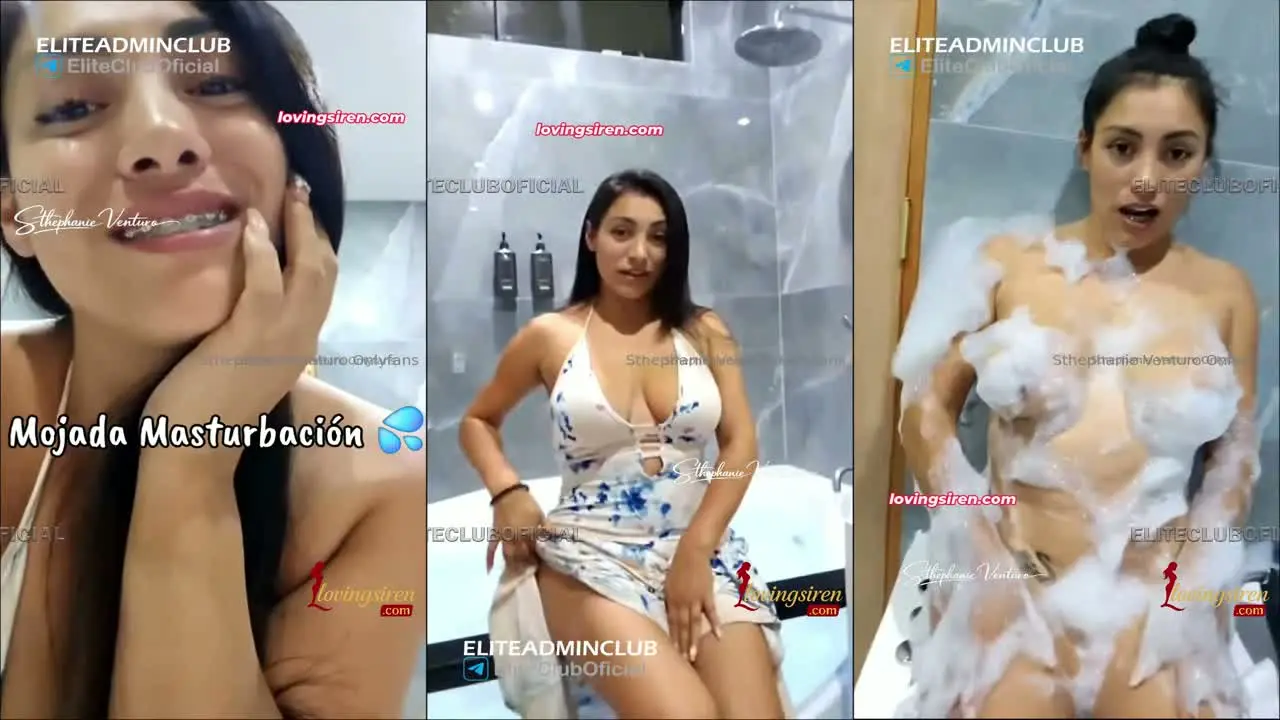 STHEPHANIE VENTURO – MOJADA MASTURBACION PARA MIS FANS XXX